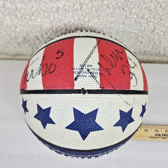 Harlem Globetrotters Full Size Basketball Autographed Signed Signatures No COA - Picture 6 of 9